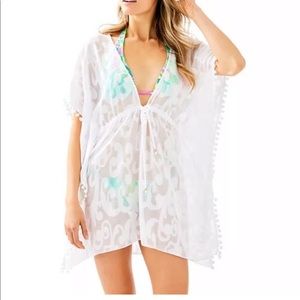 Lilly Pulitzer Gardenia White Beach Cover Up Dress